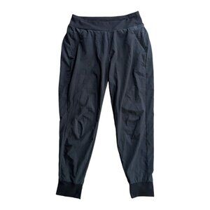 Athleta Trekkie Black Jogger Pull On Athletic Pants 8